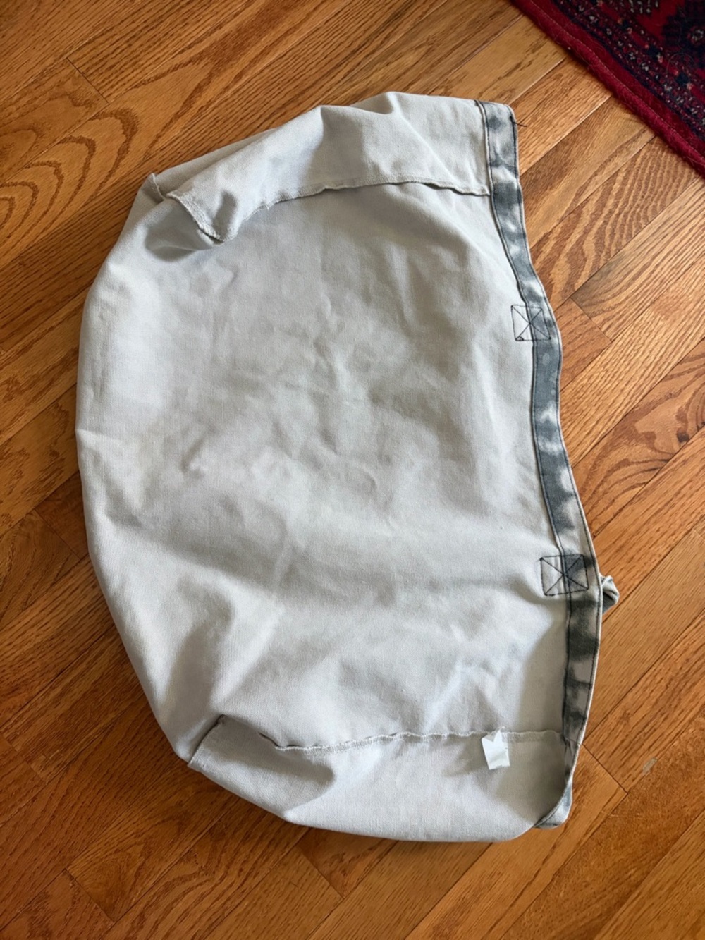 ALO Yoga Gray Tie-Dye Canvas Tote - Picture 4 of 7